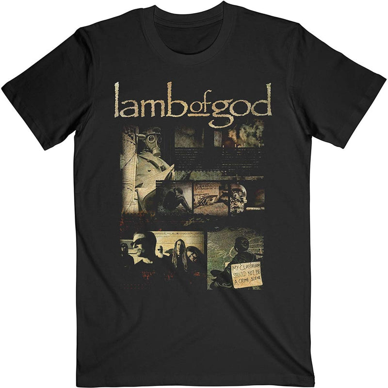 T-Shirt # L Unisex Black # Album Collage