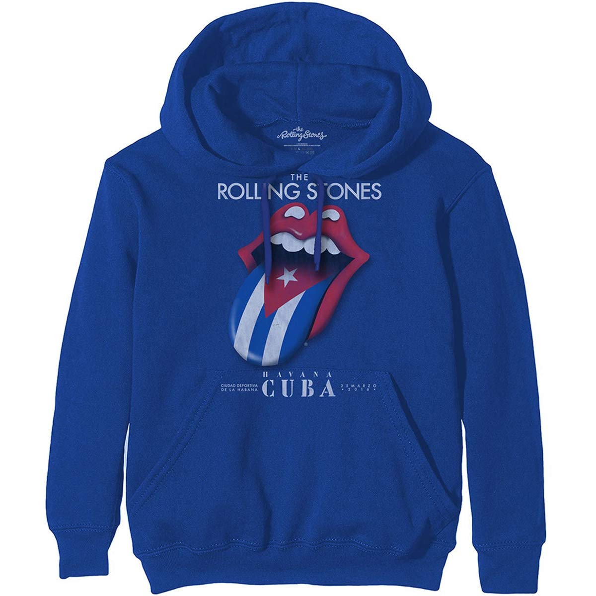 Rolling Stones (The): Havana Cuba (Felpa Con Cappuccio Unisex Tg. L)