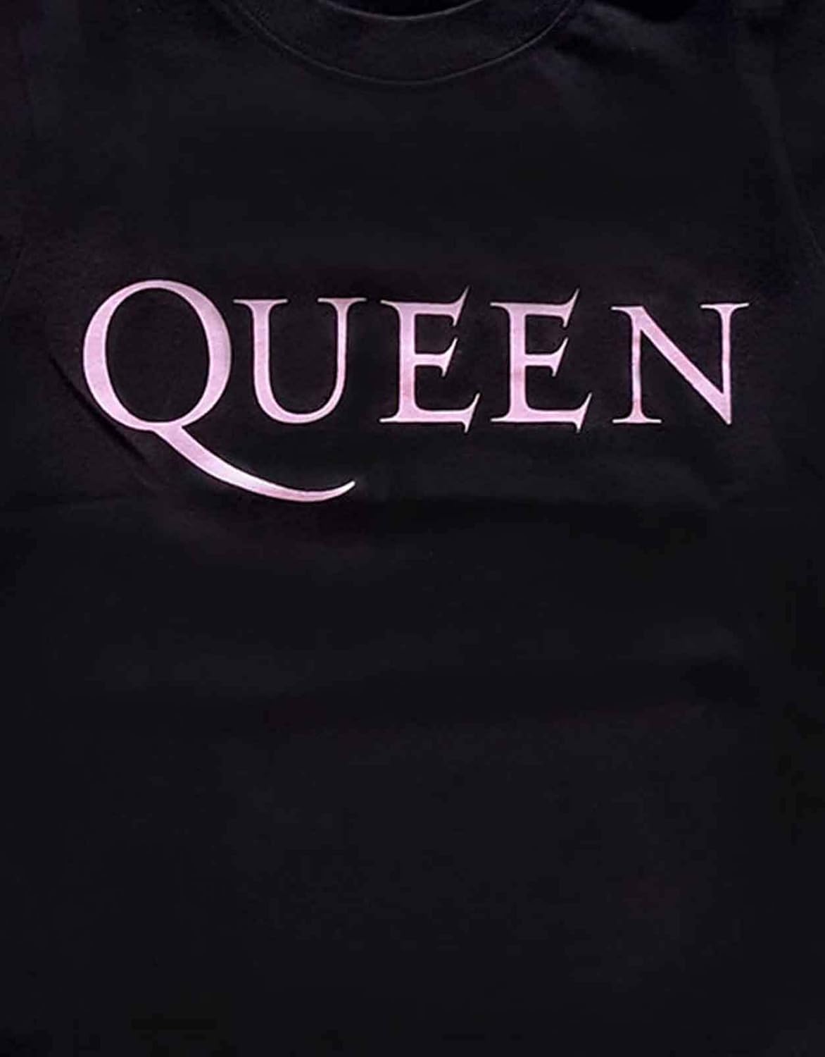 Queen T Shirt Toddler Rosa Band Logo Nuovo Ufficiale Nero 12 Months To 5 Yrs