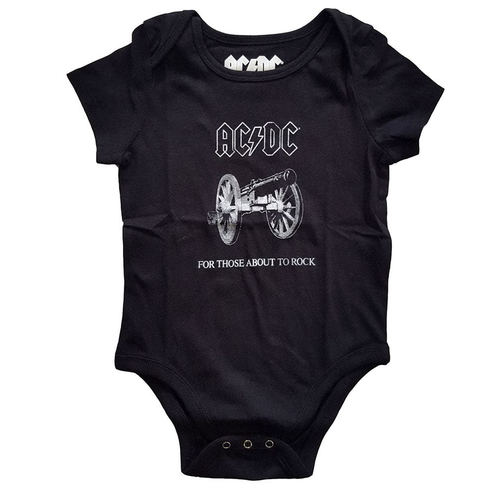 Ac/Dc: About To Rock Kids Baby Grow (Body Bambino 0-3 Months)