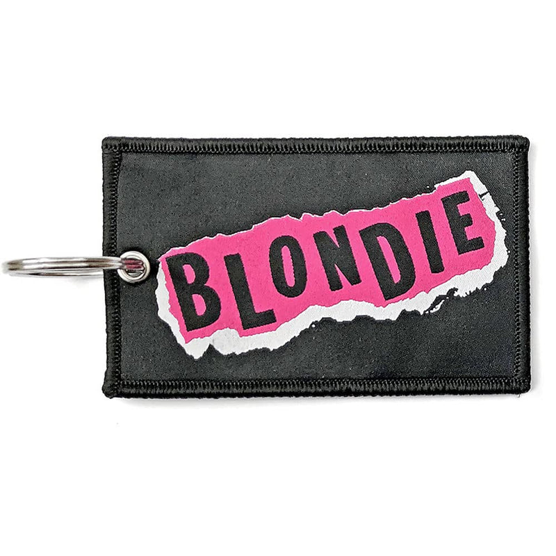 Blondie: Punk Logo Keychain (Double Sided Patch) (Portachiavi)