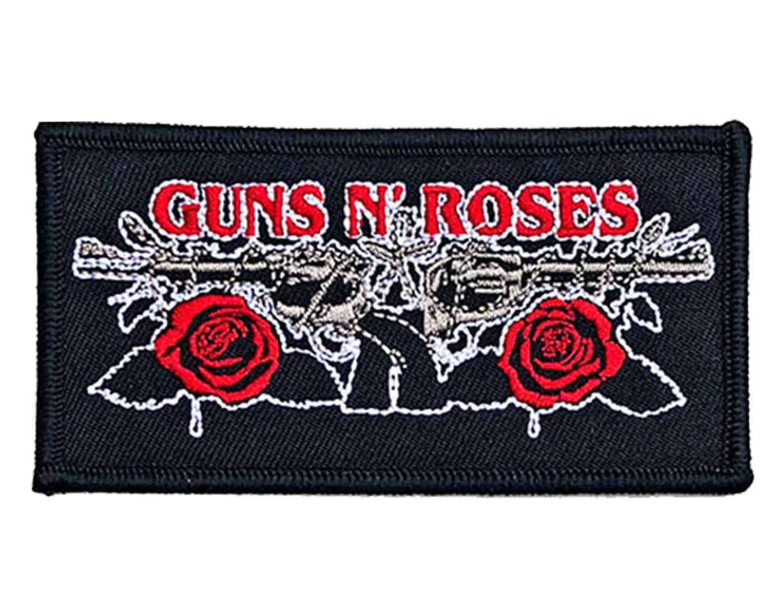 Guns N Roses Patch Vintage Pistols Band Logo Official Black One Size