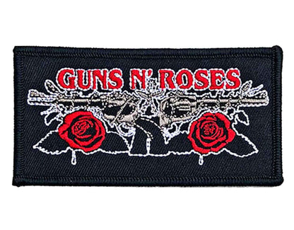 Guns N Roses Patch Vintage Pistols Band Logo Official Black One Size