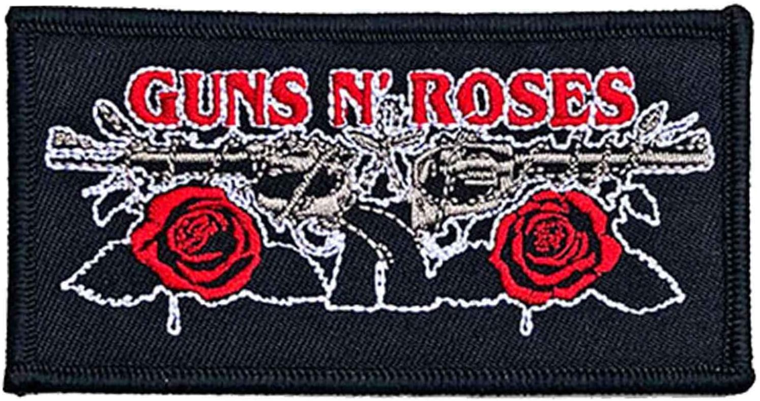 Guns N Roses Patch Vintage Pistols Band Logo Official Black One Size