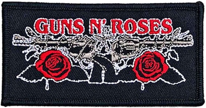 Guns N Roses Patch Vintage Pistols Band Logo Official Black One Size