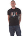 Sex Pistols The T Shirt God Save The Queen Flag Band Logo Ufficiale Uomo Nero Size L