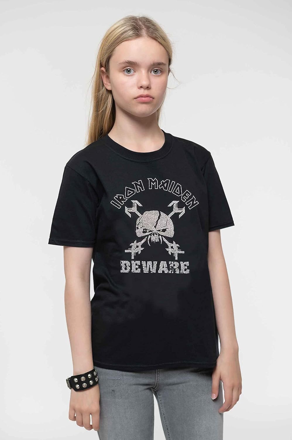 Iron Maiden: Beware (T-Shirt Bambino 7-8 Years)