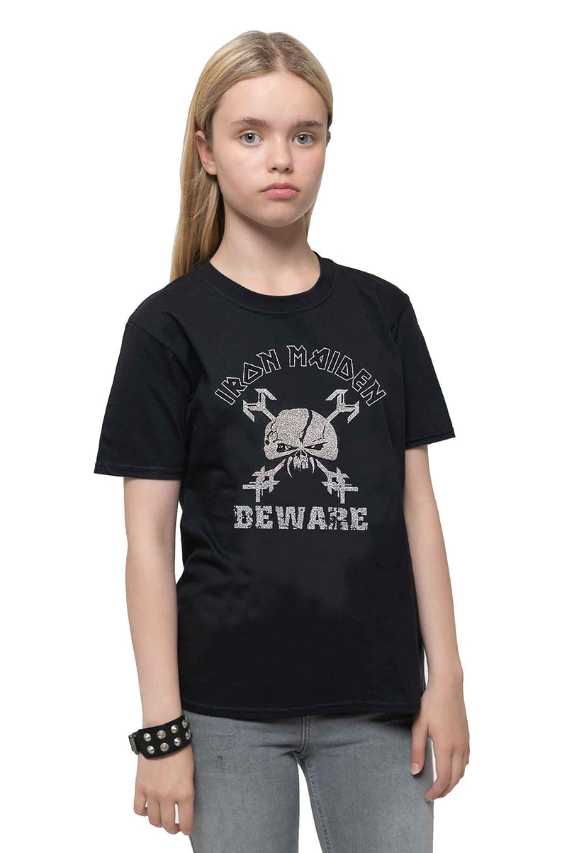 Iron Maiden: Beware (T-Shirt Bambino 7-8 Years)