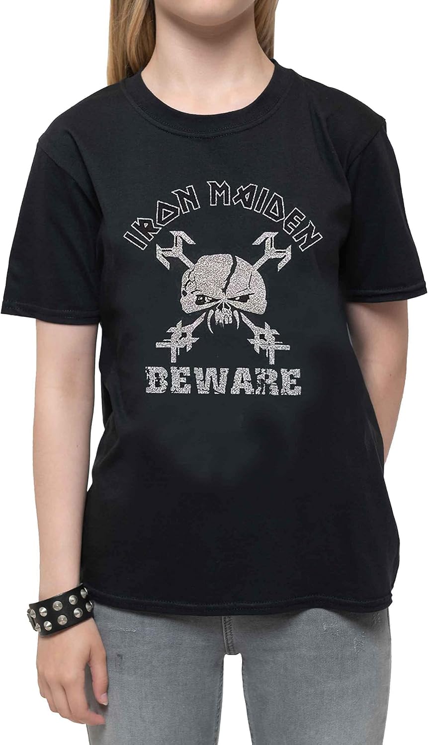 Iron Maiden: Beware (T-Shirt Bambino 7-8 Years)