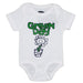 Rock Off Green Day Kids Baby Grow: Flower Pot