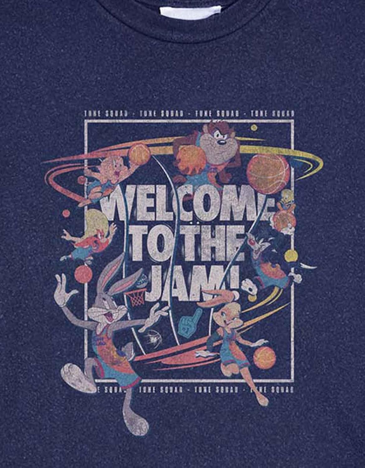 Space Jam 2: Welcome To The Jam (Cropped) (T-Shirt Donna Tg. Xl)