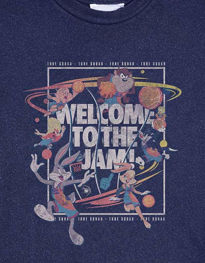 Space Jam 2: Welcome To The Jam (Cropped) (T-Shirt Donna Tg. Xl)