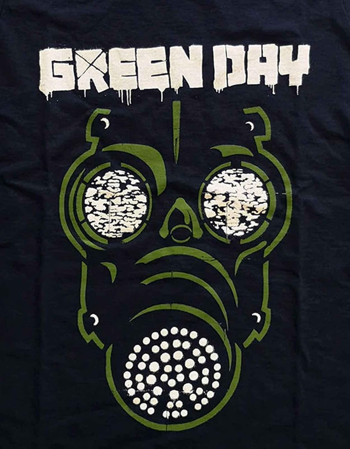 Green Day: Green Mask (T-Shirt Donna Tg. 2Xl)