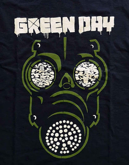 Green Day: Green Mask (T-Shirt Donna Tg. 2Xl)