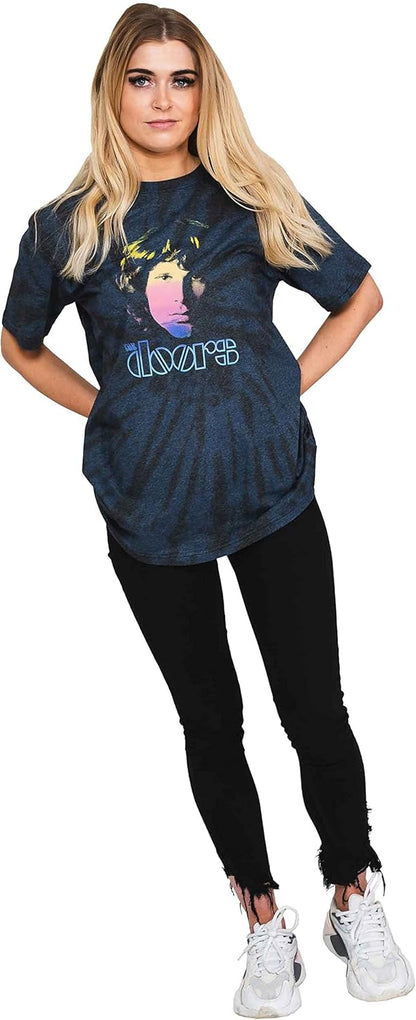 Doors (The): Jim Halftone Gradient (Wash Collection) (T-Shirt Unisex Tg. 2Xl)