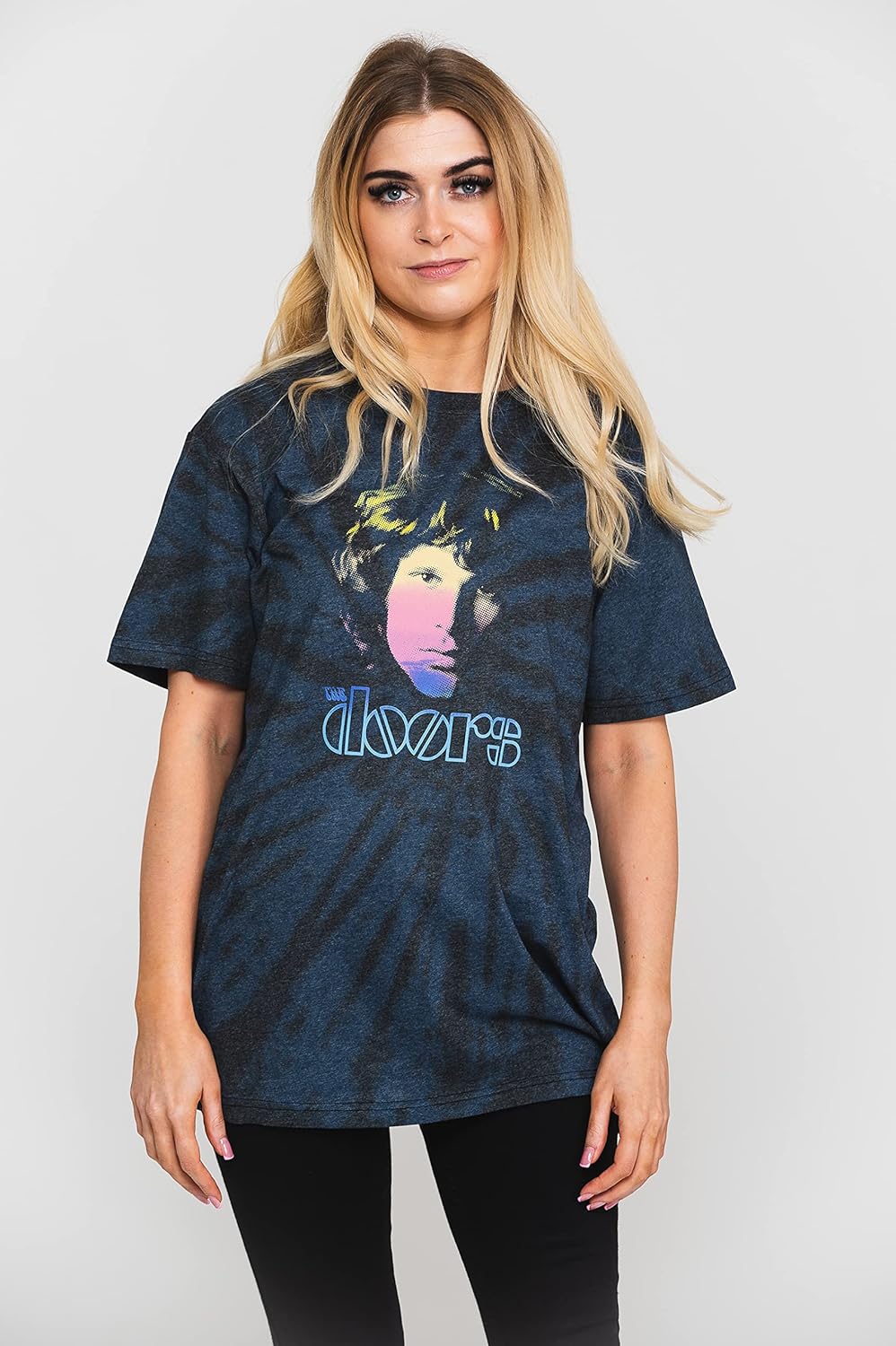 Doors (The): Jim Halftone Gradient (Wash Collection) (T-Shirt Unisex Tg. 2Xl)