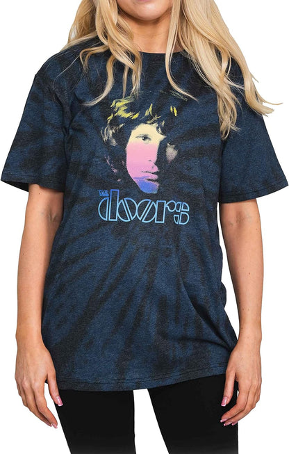 Doors (The): Jim Halftone Gradient (Wash Collection) (T-Shirt Unisex Tg. 2Xl)