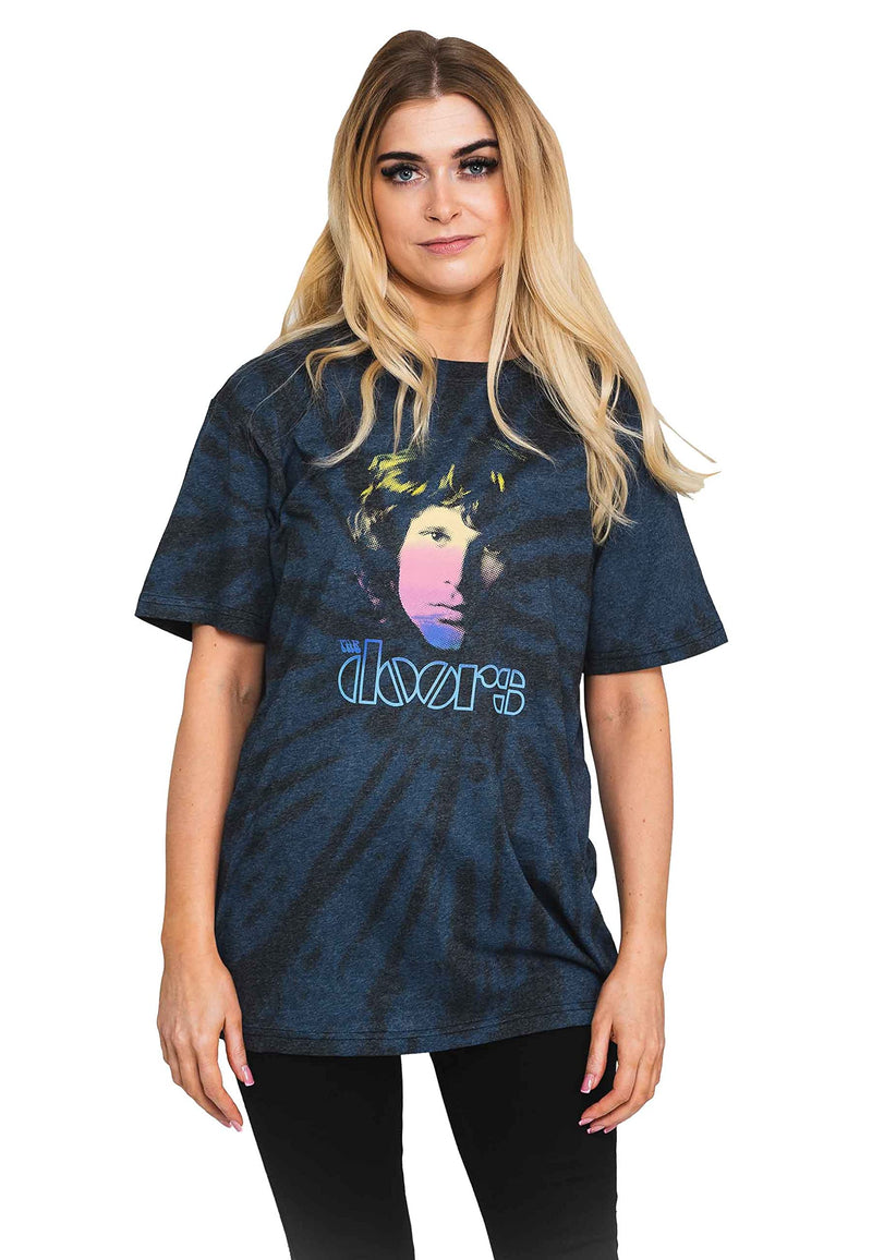 Doors (The): Jim Halftone Gradient (Wash Collection) (T-Shirt Unisex Tg. 2Xl)