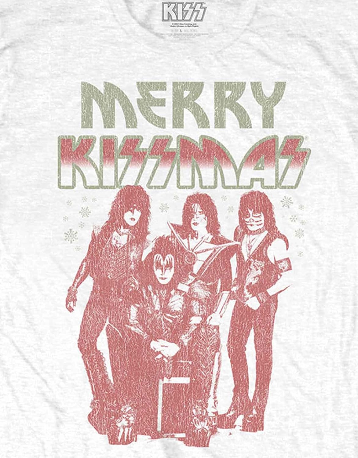 Kiss: Merry Kissmas (T-Shirt Unisex Tg. M)
