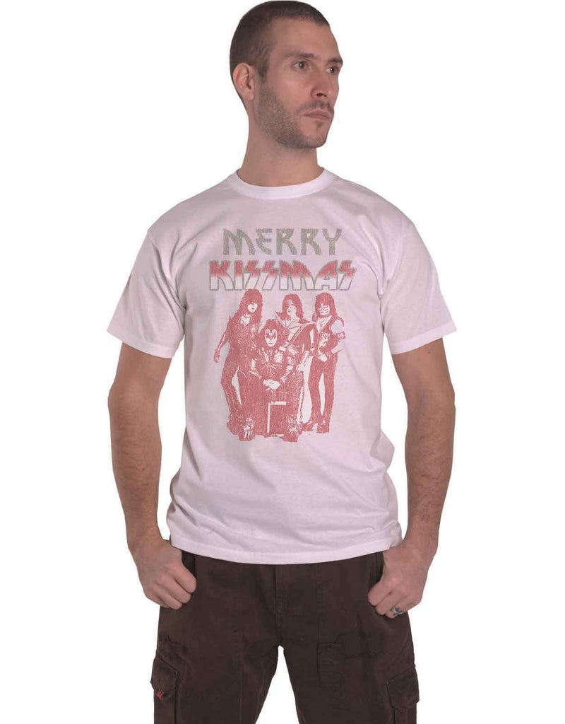 Kiss: Merry Kissmas (T-Shirt Unisex Tg. M)