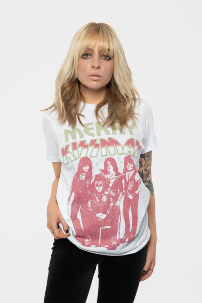 Kiss: Merry Kissmas (T-Shirt Unisex Tg. M)