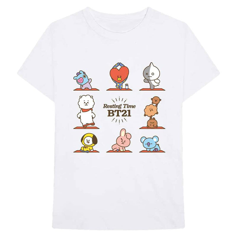 BT21 Unisex T-Shirt M Weiß