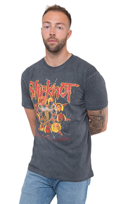 Slipknot: Liberate (Back Print & Wash Collection) (T-Shirt Unisex Tg. L)