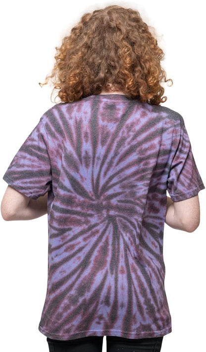Janis Joplin T Shirt Rosa Shades Logo Nuovo Ufficiale Unisex Tie Dye Purple S Viola