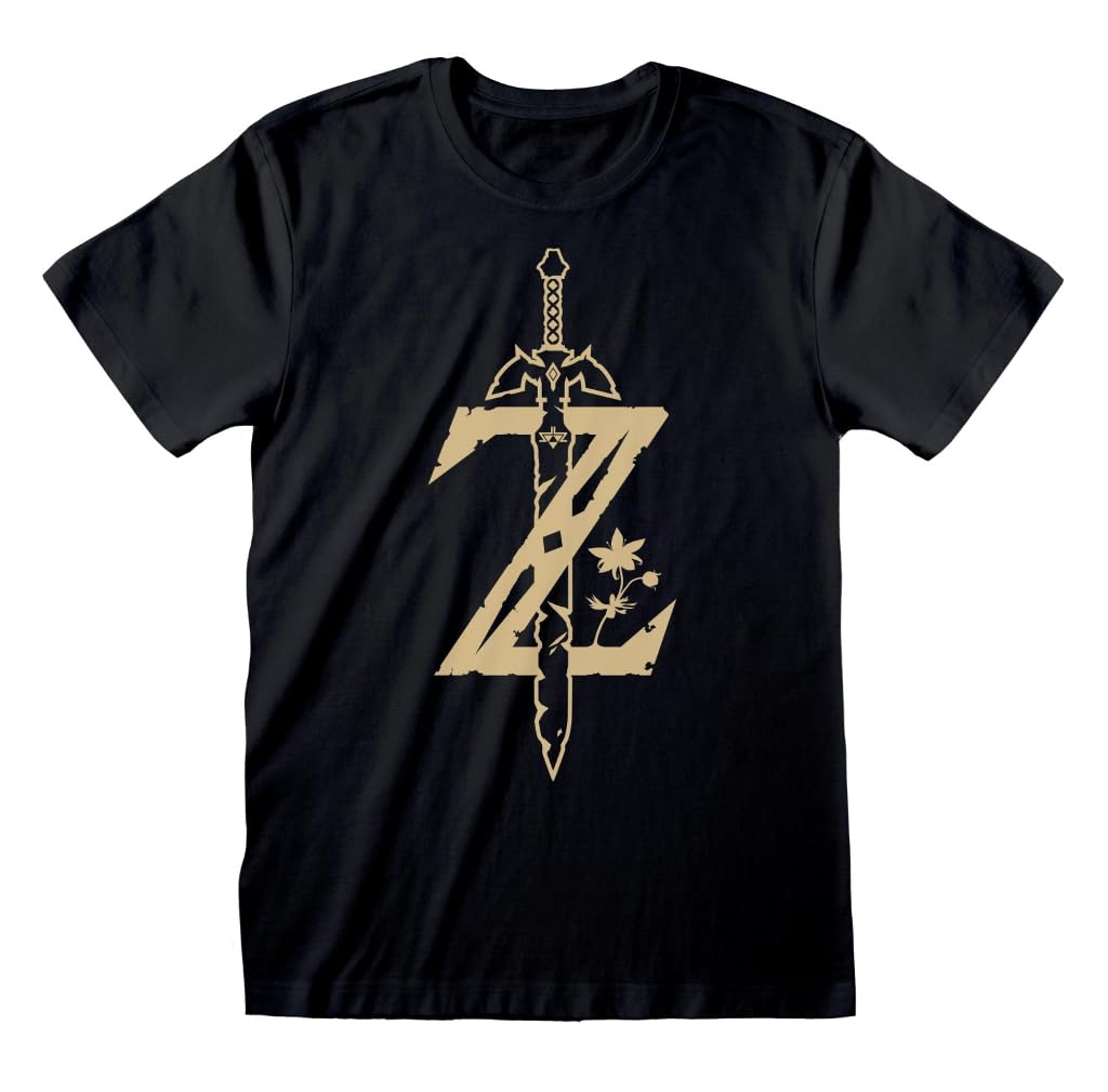 Nintendo: Zelda - Botw Sword Icon (T-Shirt Unisex Tg. L)