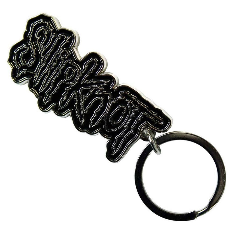 Orphan Sku - Slipknot Keychain: Black Logo Black Border