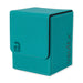 Vault X Premium Exo-Tec Deck Box - Large Size for 80+ Sleeved Cards - PVC Free Card Holder for TCG (Teal)