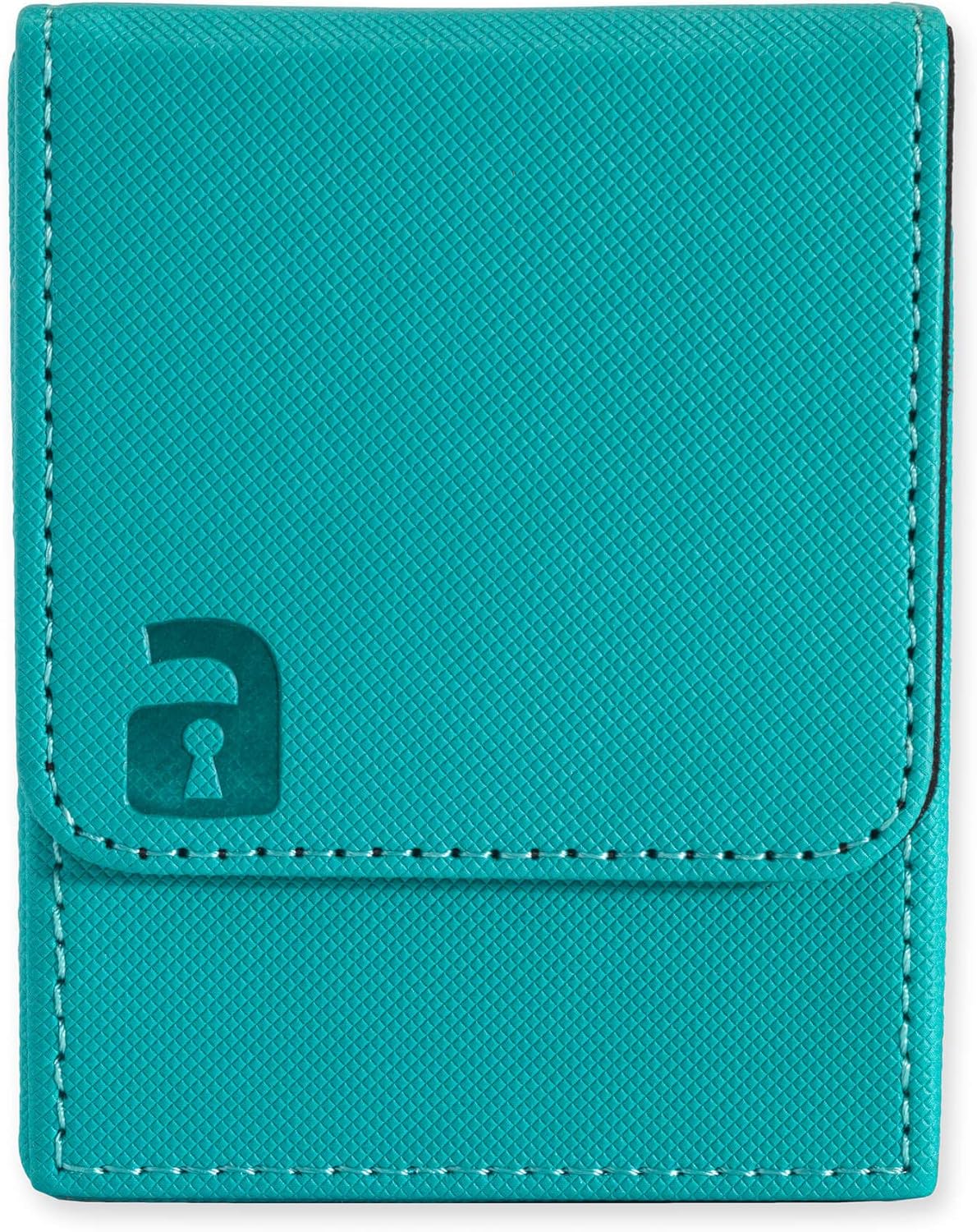 Vault X Premium Exo-Tec Deck Box - Large Size for 80+ Sleeved Cards - PVC Free Card Holder for TCG (Teal)