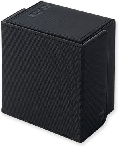 Vault X Exo-Tec Modular Deck Game Box with Card Tray & Accessories Drawer Detachable Magnetic Lid, 100/200 Card Capacity Commander Decks TCG (One Drawer
