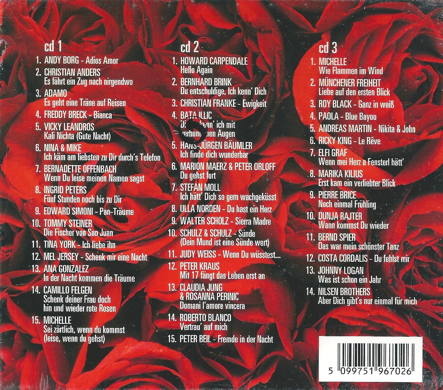 Ich Denk An Dich: Die Schonsten Schmuseschlager / Various (3 Cd)