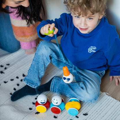 SMARTMAX - My First Wobbly Cars, Magnetic Construction Set, Ages 1-5