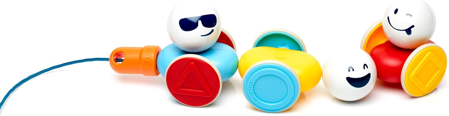 SMARTMAX - My First Wobbly Cars, Magnetic Construction Set, Ages 1-5