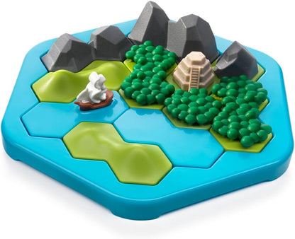 SmartGames - Treasure Island, Puzzle Game with 80 Challenges, 8+ Years