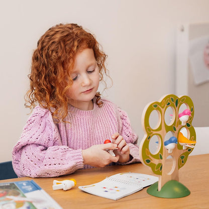 5 Little Birds, Puzzle Game with 60 Challenges, Ages 5+