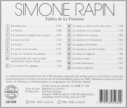 Fables De La Fontaine