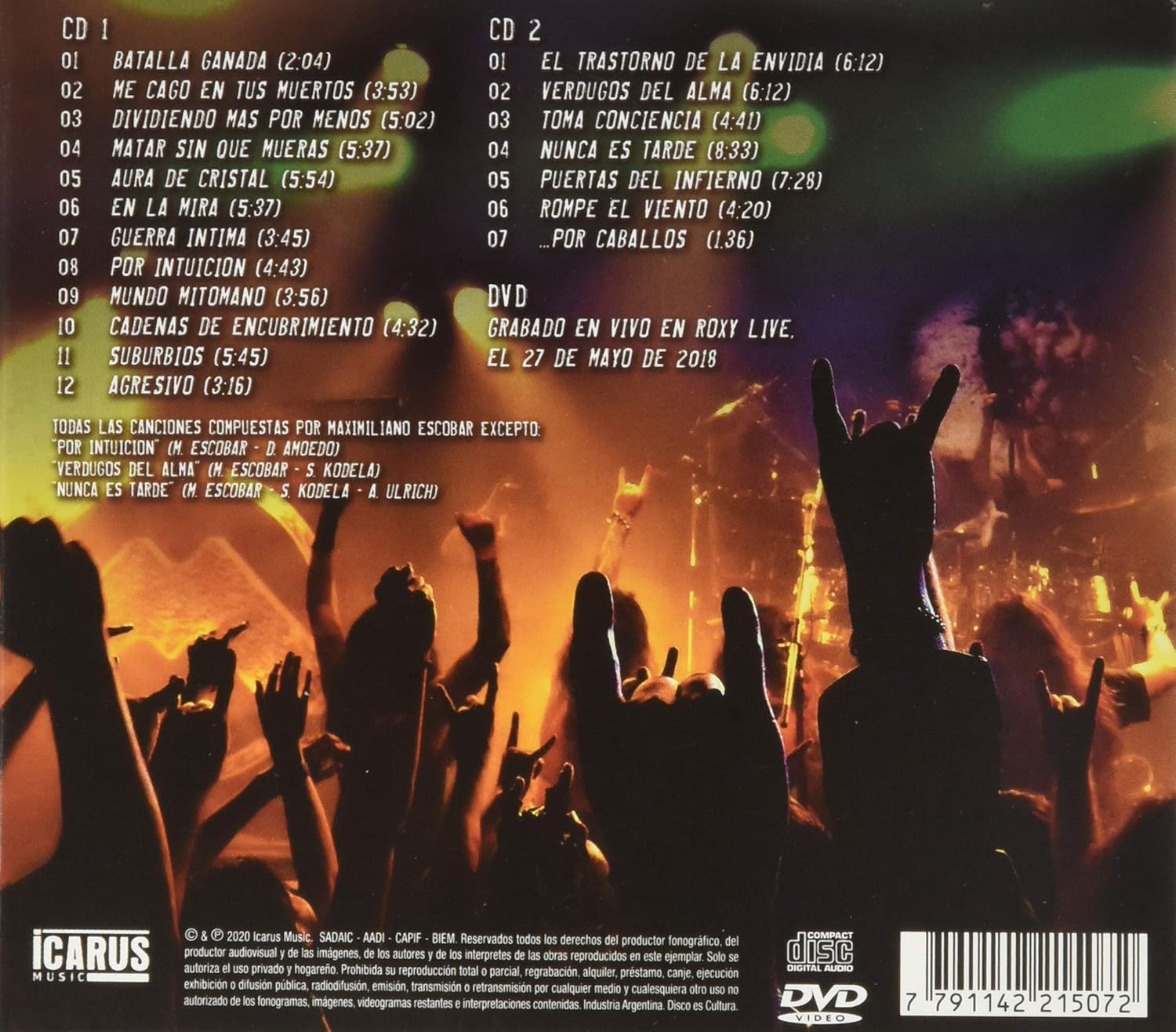 Malicia - Neurovivo (3 Cd)