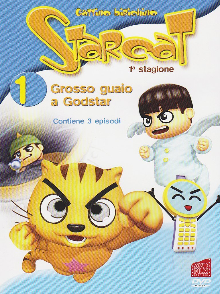Starcat - Grosso guaio a Godstar Stagione 01 Volume 01 Episodi 01-03