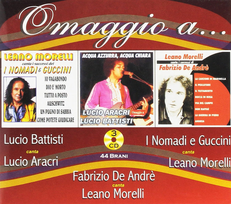Omaggio Guccini Nomadi Battisti De Andre
