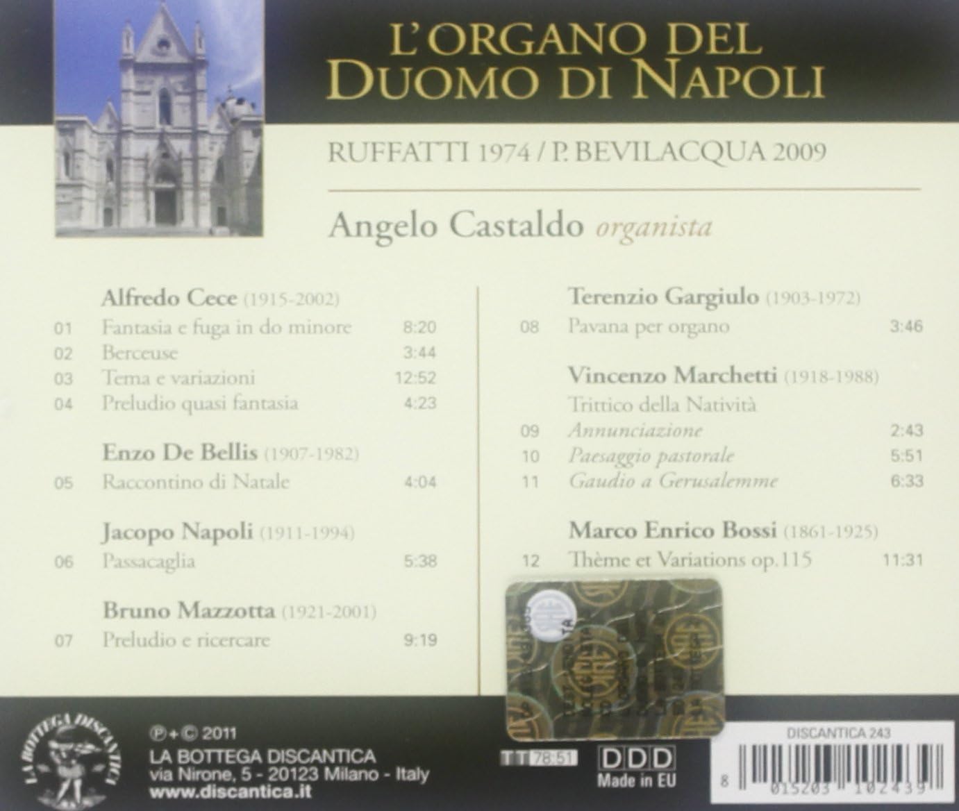 L Organo Del Duomo Di Napoli