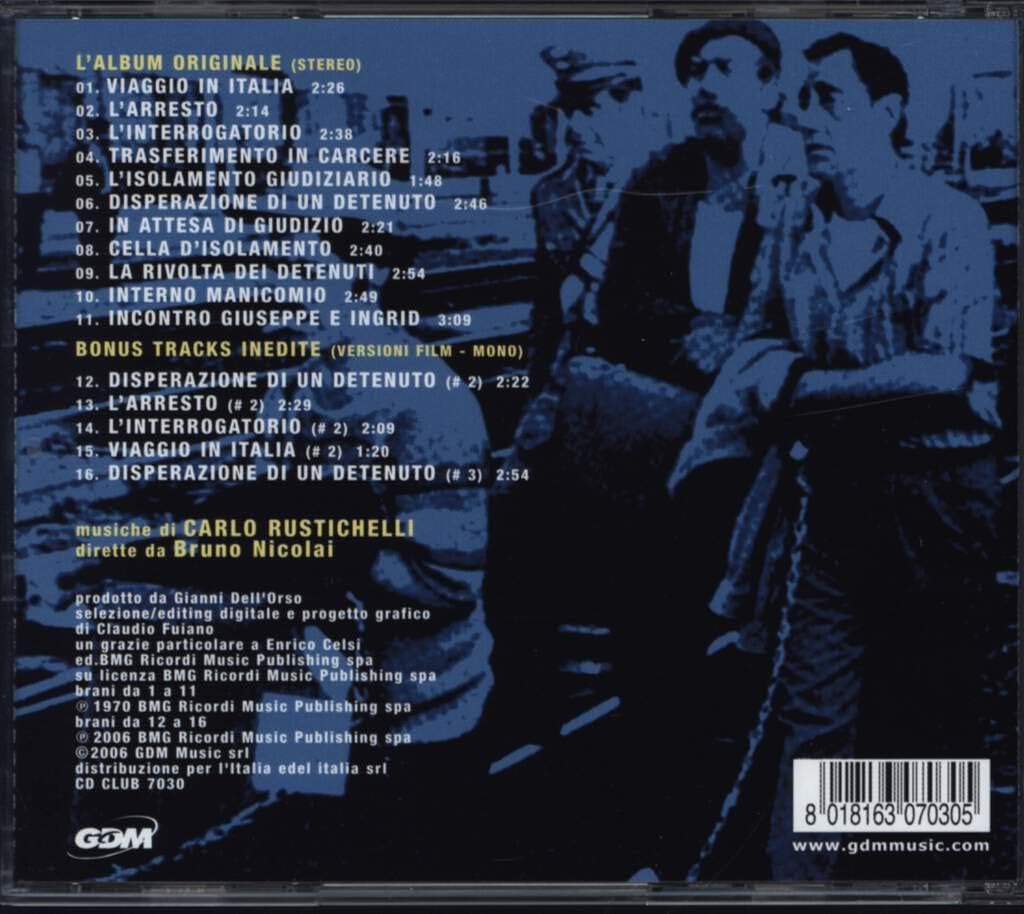 Detenuto in Attesa Di Giudizio (Why?) (Original Soundtrack