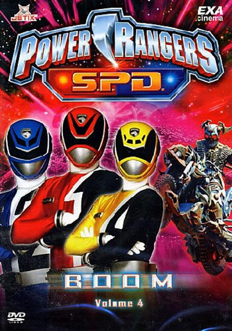 Dvd Power Rangers Spd #04