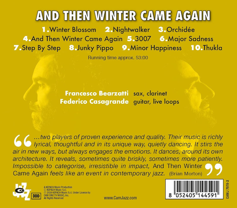 Francesco Bearzatti / Federico Casagrande - And Then Winter Came Again