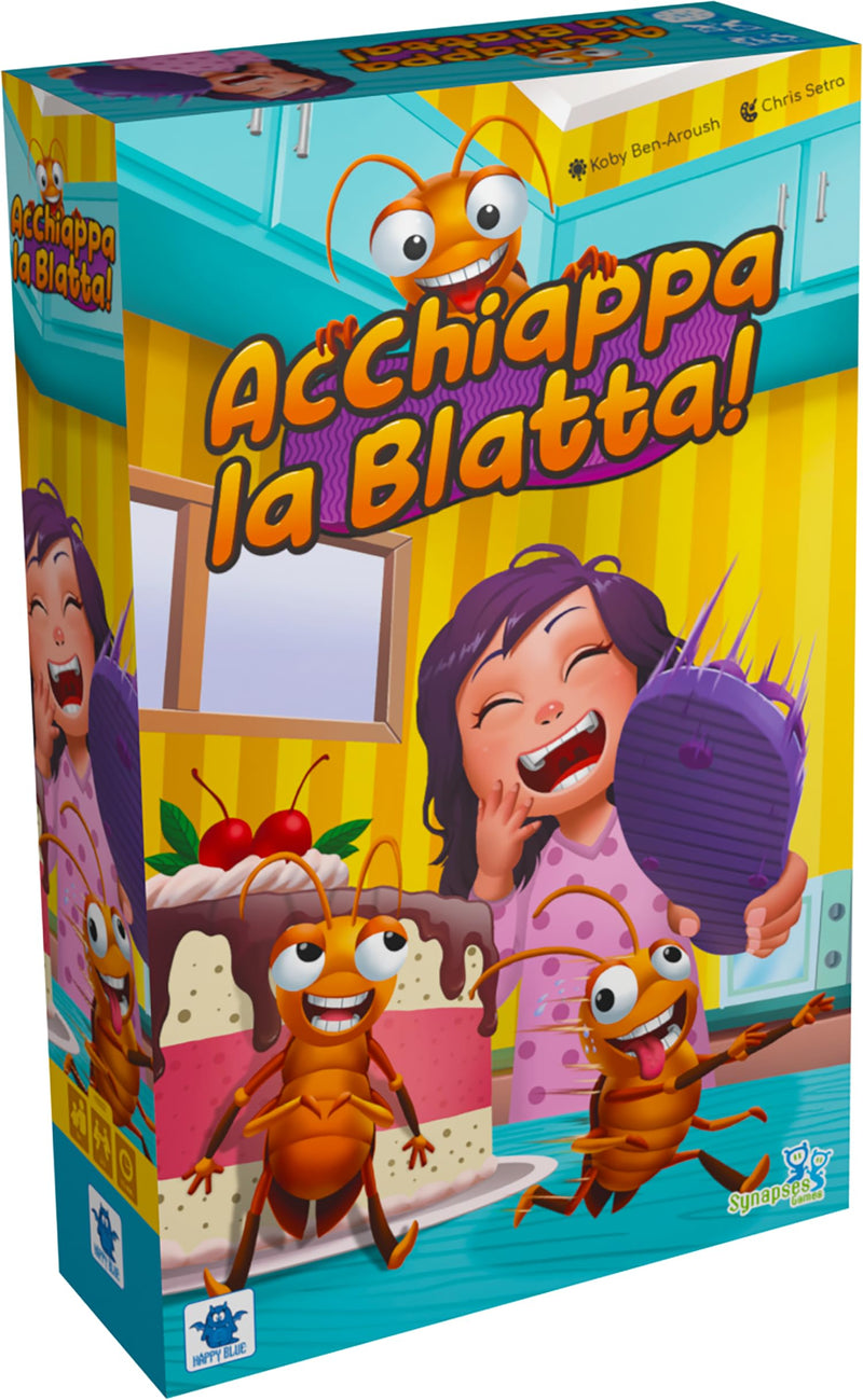 Pendragon - Acchiappa la Blatta! - Edizione italiana - Gioco da tavolo e Party Game, Età 6+, 2-5 Giocatori