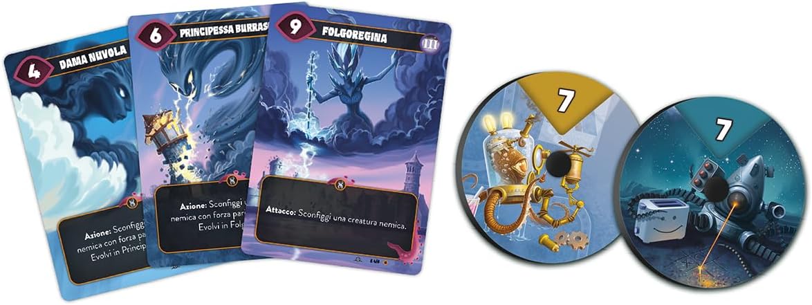 Pendragon Mindbug Jenseits der Evolution, italienische Ausgabe, Kartenspiel, ab 8 Jahren, für 2 Spieler