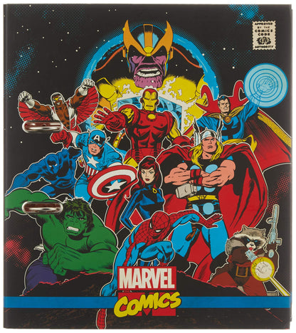 Grupo Erik Aktenordner - Ordner A4 Avengers von Marvel - Ringbuchordner mit Hebelmechanik - Ordner A4 - Marvel Fanartikel für die Schule, die Ausbildung oder das Studium Avengers, Aktenordner