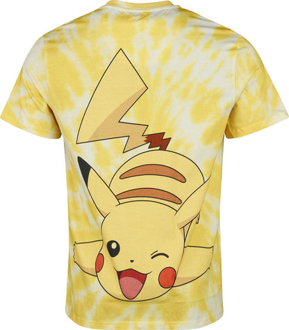 Pokemon: Ash And Pikachu - Digital Printed Yellow (T-Shirt Unisex Tg. Xs)